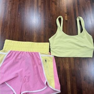 Beach Riot Lemon Sports Bra